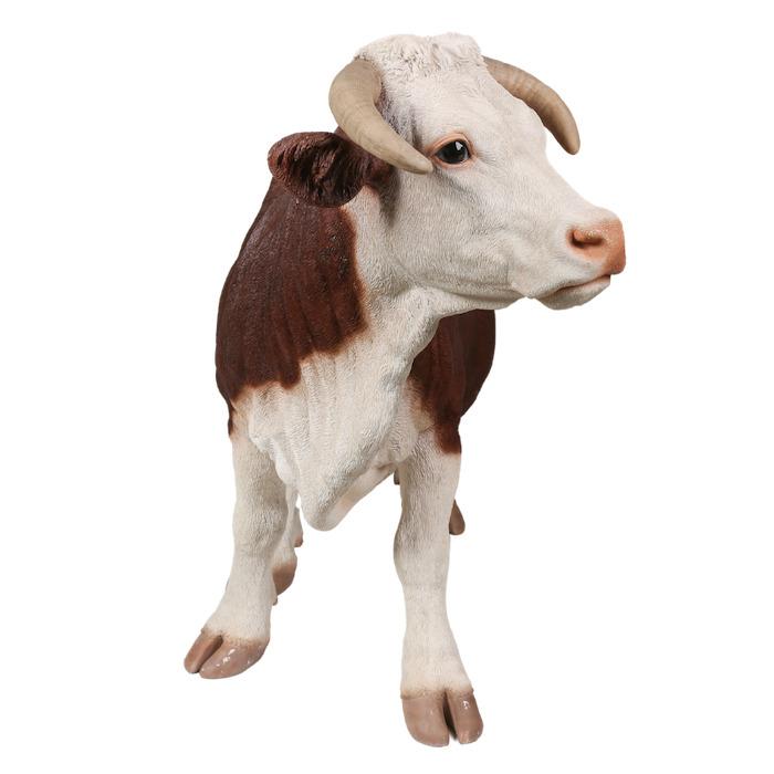 置物 動物 立っている牛 特大 高さ91cm おしゃれ 大きい 玄関