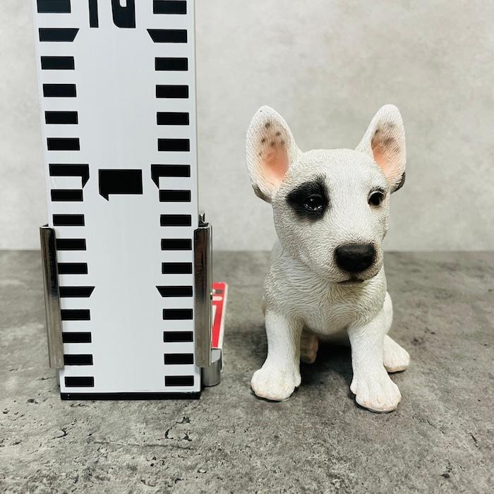 置物 犬 かわいい 動物 玄関 お座りブルテリア おしゃれ 可愛い