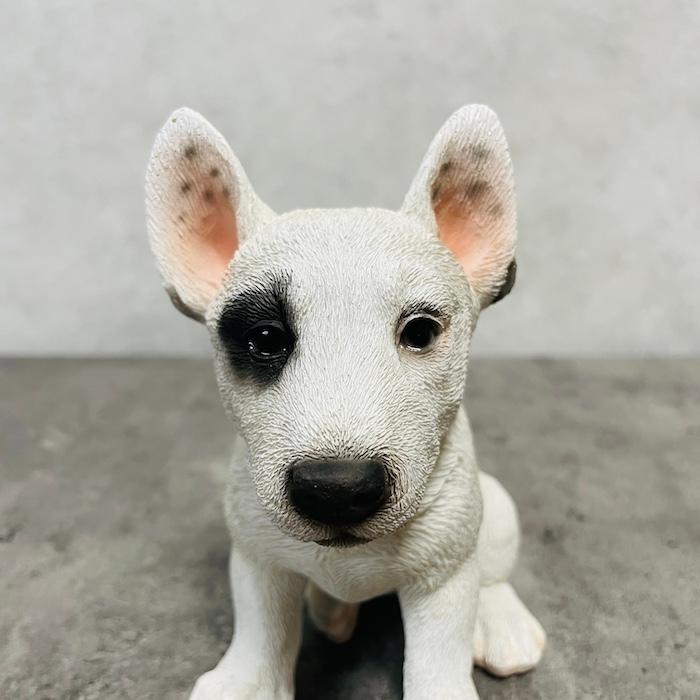 置物 犬 かわいい 動物 玄関 お座りブルテリア おしゃれ 可愛い インテリア ガーデンオーナメント  woobia ウービア |  | 05