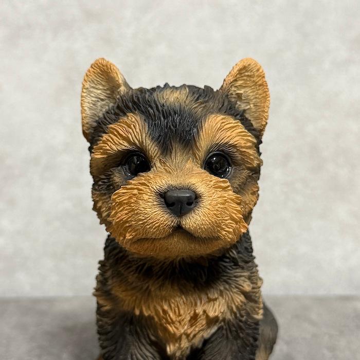 犬 置物 おしゃれ お座りヨークシャー・テリア 小 かわいい 動物 インテリア オブジェ ガーデンオーナメント woobia ウービア |  | 03