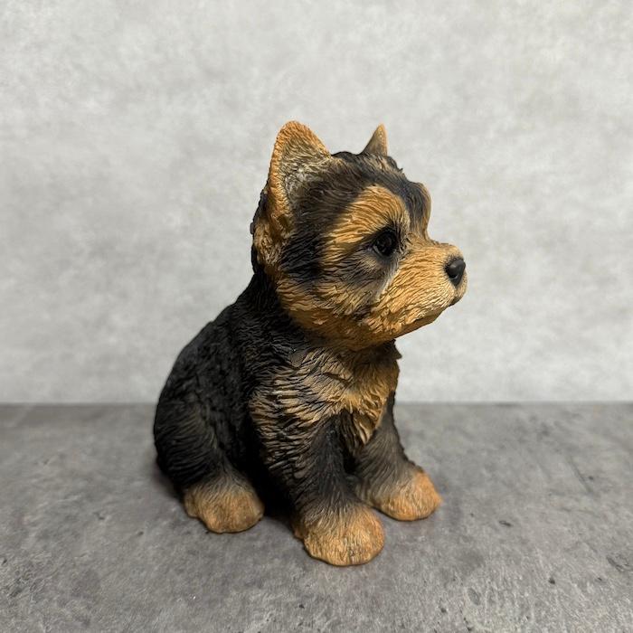 犬 置物 おしゃれ お座りヨークシャー・テリア 小 かわいい 動物 インテリア オブジェ ガーデンオーナメント woobia ウービア |  | 04