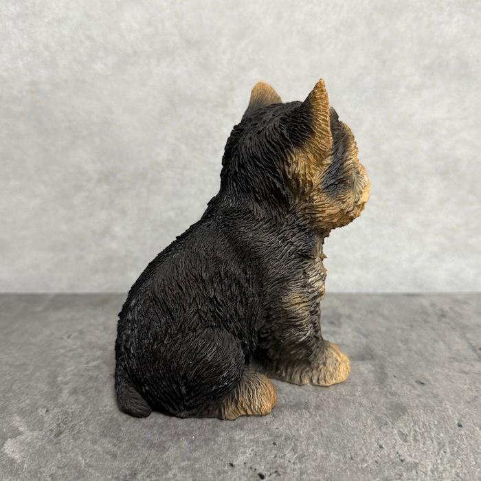 犬 置物 おしゃれ お座りヨークシャー・テリア 小 かわいい 動物 インテリア オブジェ ガーデンオーナメント woobia ウービア |  | 05