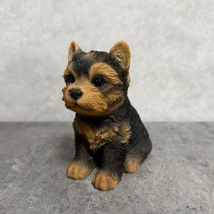 犬 置物 おしゃれ お座りヨークシャー・テリア 小 かわいい 動物 インテリア オブジェ ガーデンオーナメント woobia ウービア |  | 06