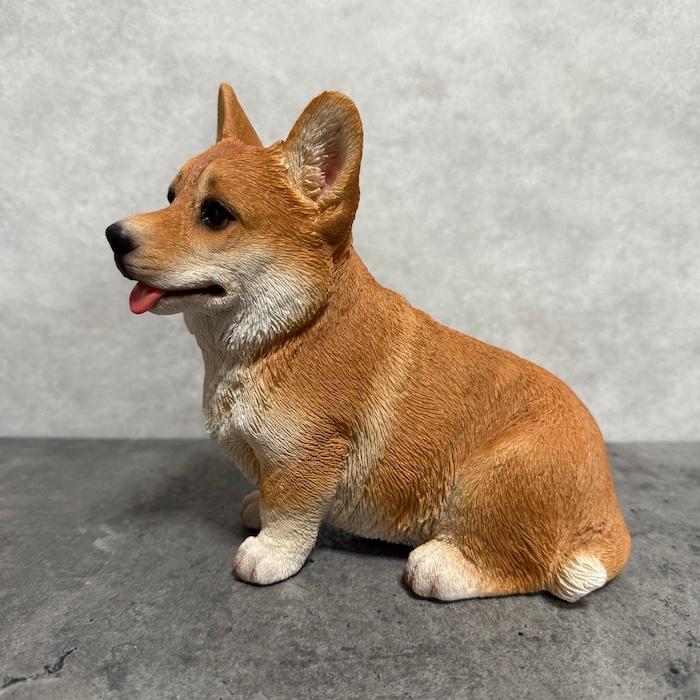 コーギー　置物 コーギー置物 ガーデン 置物 オーナメント ガーデンオーナメント