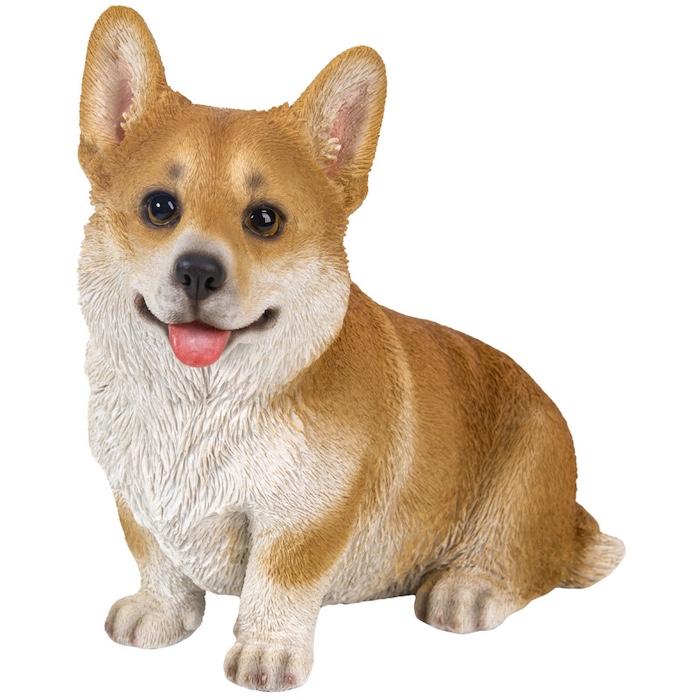 犬 置物 おしゃれ お座りウェルシュコーギー かわいい 動物 インテリア オブジェ ガーデンオーナメント woobia ウービア |  | 10