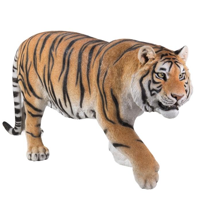 置物 動物歩くタイガー 特大 虎グッズ 横幅140cm woobia おしゃれ 大きい 玄関インテリア 庭 ガーデン かわいいオブジェ 北欧 リアル 大型 面白い ウービア | WOOBIA | 04