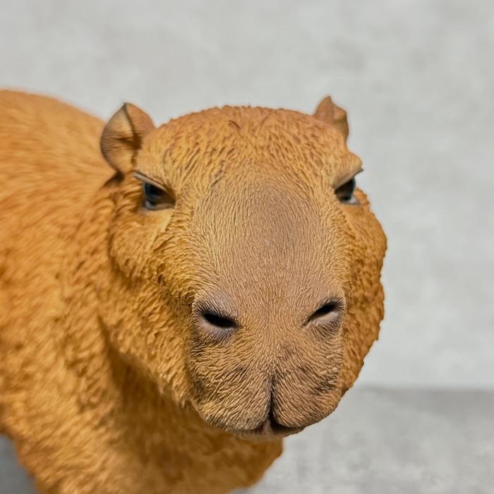 置物 カピバラ 大 かわいいオブジェ 体長31.8cm woobia 動物 おしゃれ
