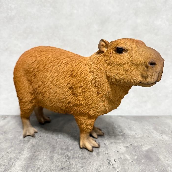 WOOBIA（ウービア） 置物 カピバラ 大 かわいいオブジェ 体長31.8cm