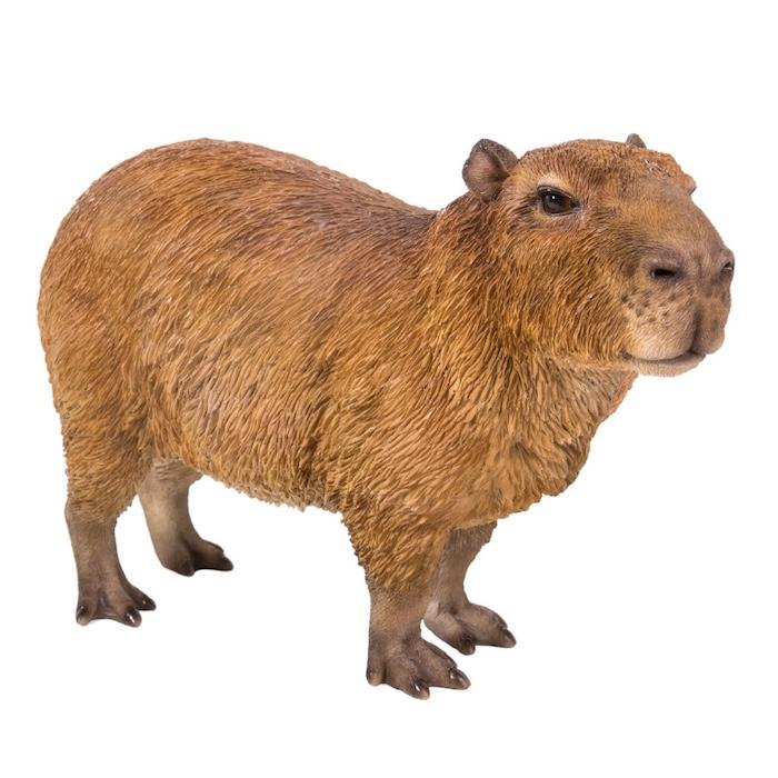 置物 カピバラ 大 かわいいオブジェ 体長31.8cm woobia 動物 おしゃれ