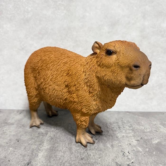 置物 カピバラ 大 かわいいオブジェ 体長31.8cm woobia 動物 おしゃれ