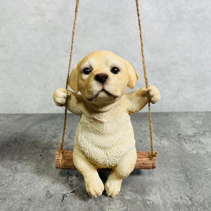 WOOBIA（ウービア） 置物 犬 かわいい 動物 玄関 ラブラドール