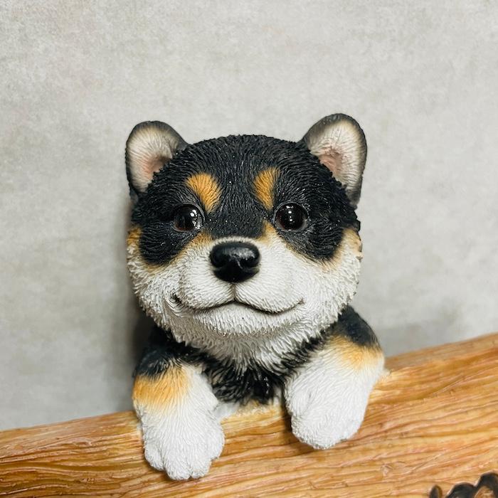 WOOBIA（ウービア） 置物 犬 かわいい 動物 玄関 ウェルカムボード