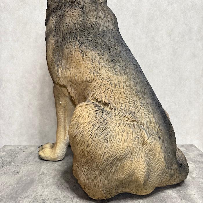 置物 吠えるオオカミ 特大 高さ86cm 狼 巨大オブジェ woobia おしゃれ 大きい 玄関インテリア 庭 ガーデン かわいい 北欧 リアル 大型 面白い ウービア | WOOBIA | 13