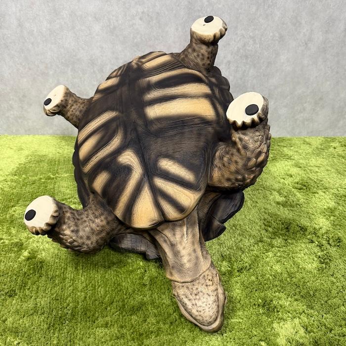 WOOBIA（ウービア） 置物 動物 ホシガメ 特大 亀グッズ 体長68cm