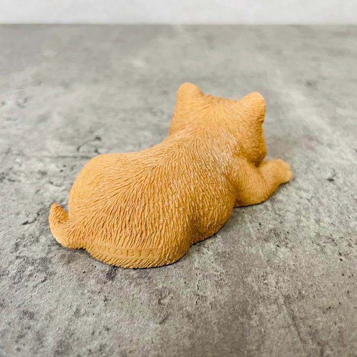 置物 犬 かわいい 動物 玄関 うつぶせ柴犬 グッズ おしゃれ インテリア 卓上 ガーデン 庭 woobia ウービア |  | 05