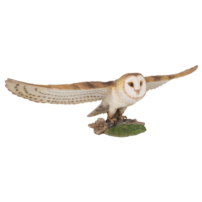 鳥の置物 飛び立つワシミミズク 幅78.5cm 特大オブジェ かわいい 北欧 動物 巨大 大型 woobia おしゃれ 玄関インテリア リアル ウービア |  | 03