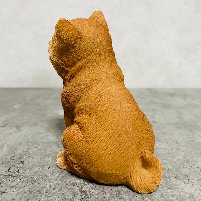 置物 犬 かわいい 動物 玄関 見上げるお座り柴犬 おしゃれ インテリア 卓上 ガーデン 庭 woobia ウービア |  | 04