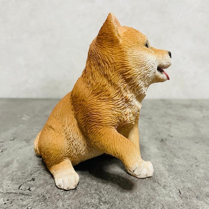 置物 犬 かわいい 動物 玄関 見上げるお座り柴犬 おしゃれ インテリア 卓上 ガーデン 庭 woobia ウービア |  | 06