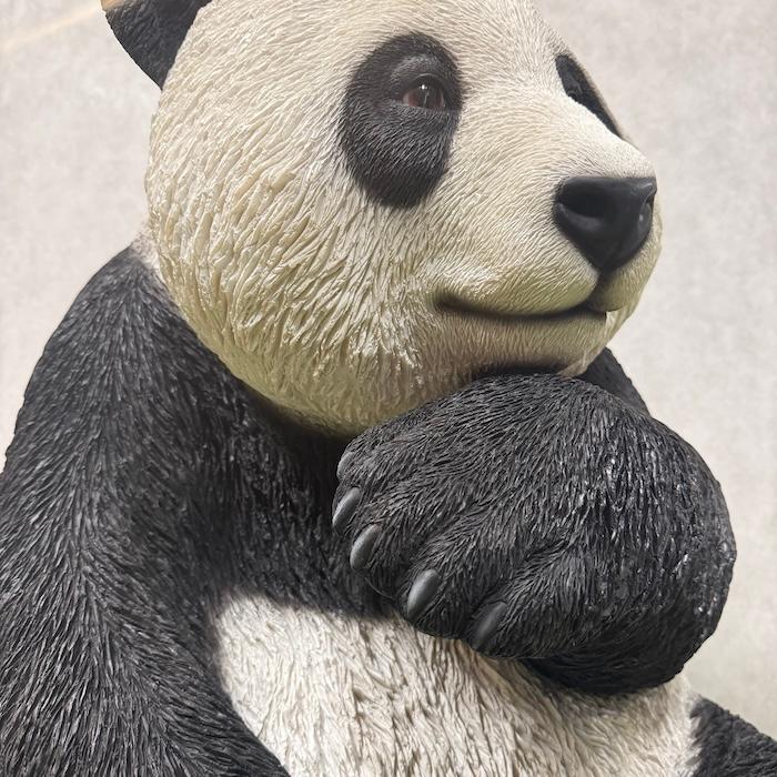 置物 動物 見つめるパンダ 大 高さ71cm おしゃれ 大きい 玄関