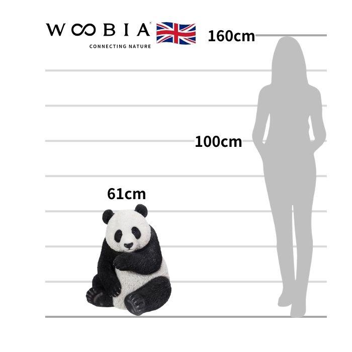 置物 動物 見つめるパンダ 大 高さ71cm おしゃれ 大きい 玄関