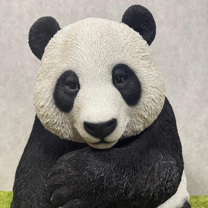 置物 動物 見つめるパンダ 大 高さ71cm おしゃれ 大きい 玄関