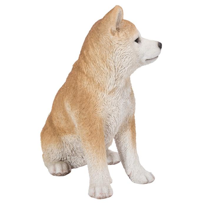 犬 置物 大型 動物 お座り秋田犬 大 かわいいグッズ 高さ38cm woobia おしゃれ 大きい 玄関 インテリア ガーデン オブジェ 北欧 リアル 面白い ウービア |  | 05