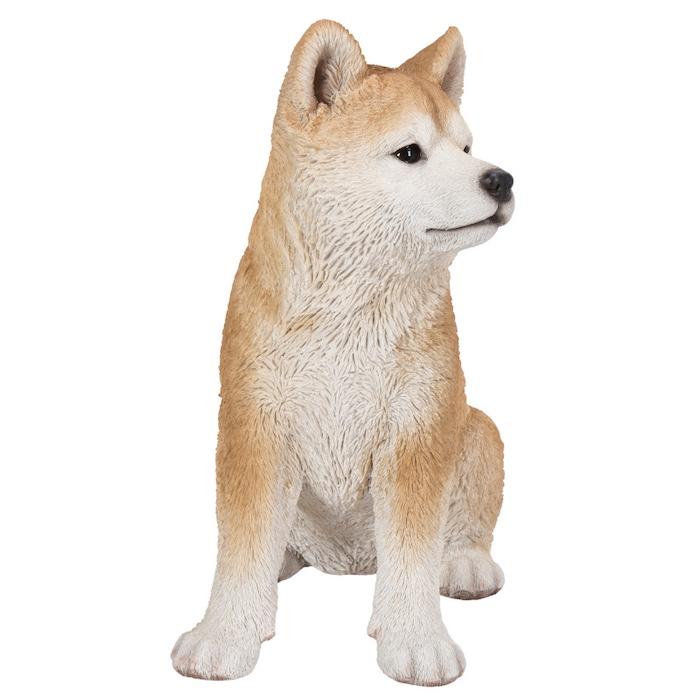 犬 置物 大型 動物 お座り秋田犬 大 かわいいグッズ 高さ38cm woobia おしゃれ 大きい 玄関 インテリア ガーデン オブジェ 北欧 リアル 面白い ウービア |  | 06