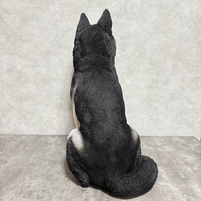 WOOBIA（ウービア） 犬 置物 大型 かわいい 動物 玄関 お座り