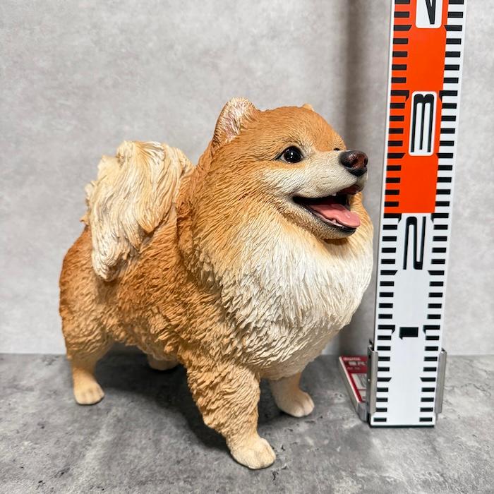 犬 置物 大型 動物 立つポメラニアン イヌ 高さ29.5cm 巨大オブジェ woobia おしゃれ 大きい 玄関 インテリア 北欧 |  | 10