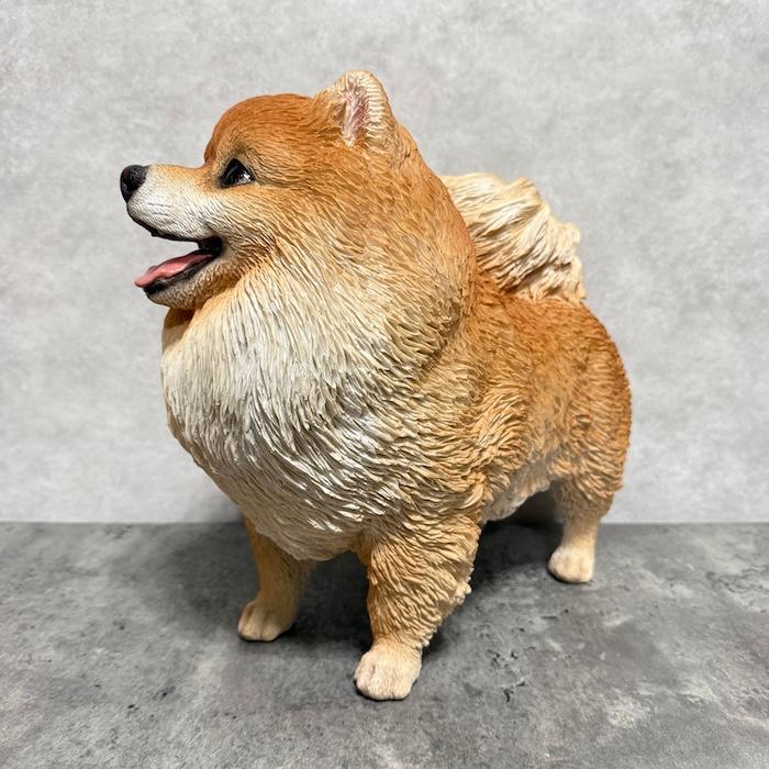 犬 置物 大型 動物 立つポメラニアン イヌ 高さ29.5cm 巨大オブジェ woobia おしゃれ 大きい 玄関 インテリア 北欧 |  | 13