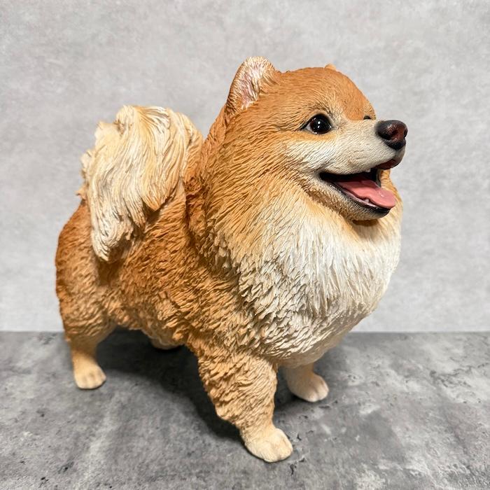 犬 置物 大型 動物 立つポメラニアン イヌ 高さ29.5cm 巨大オブジェ woobia おしゃれ 大きい 玄関 インテリア 北欧 |  | 09