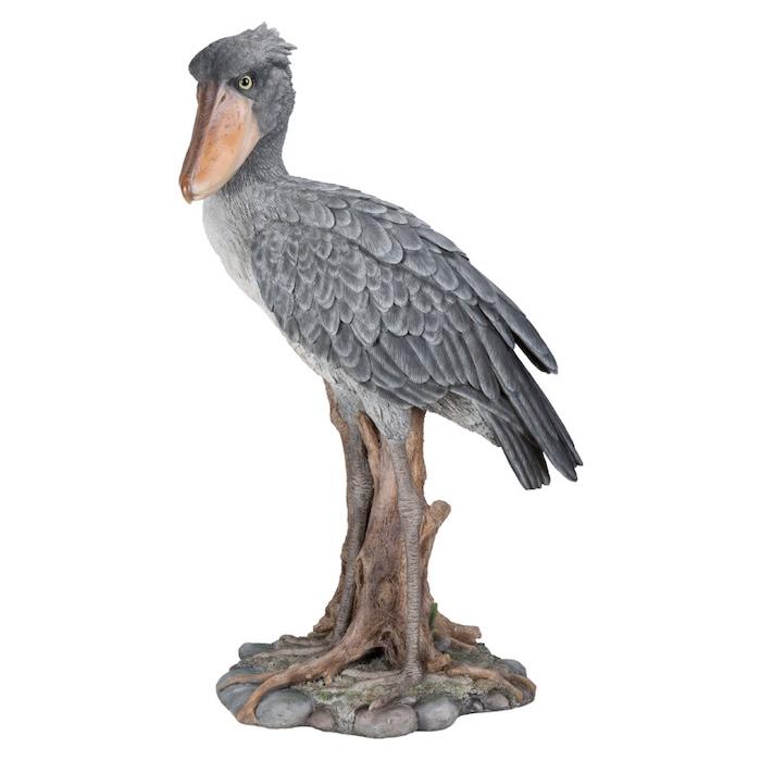 鳥の置物 ハシビロコウ 大 高さ123cm 特大オブジェ かわいい 北欧 動物