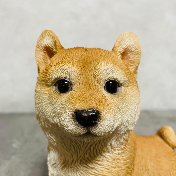 置物 犬 かわいい 動物 玄関 ストレッチ柴犬 グッズ おしゃれ インテリア 卓上 ガーデン 庭 woobia ウービア |  | 02