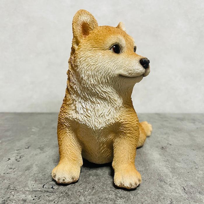 置物 犬 かわいい 動物 玄関 ストレッチ柴犬 グッズ おしゃれ インテリア 卓上 ガーデン 庭 woobia ウービア |  | 03