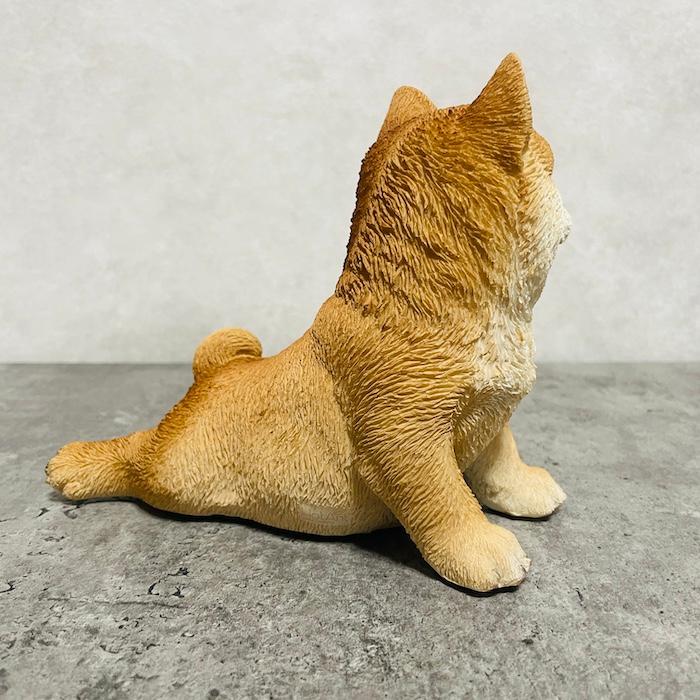置物 犬 かわいい 動物 玄関 ストレッチ柴犬 グッズ おしゃれ インテリア 卓上 ガーデン 庭 woobia ウービア |  | 04