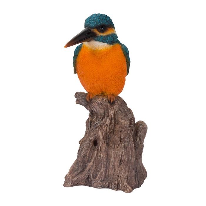 置物 鳥 カワセミ 高さ14.5cm woobia ウービア 野鳥 リアル おしゃれ 玄関 インテリア オブジェ ガーデン 北欧 ナチュラル 翡翠 動物 | WOOBIA | 03