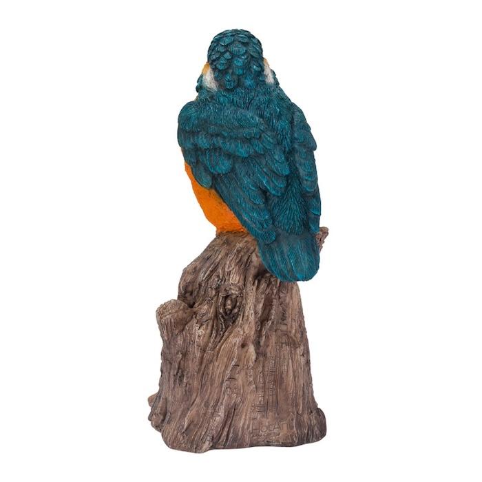 置物 鳥 カワセミ 高さ14.5cm woobia ウービア 野鳥 リアル おしゃれ 玄関 インテリア オブジェ ガーデン 北欧 ナチュラル 翡翠 動物 | WOOBIA | 05