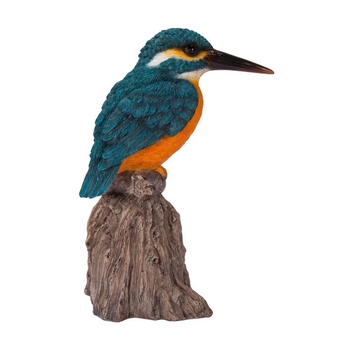 置物 鳥 カワセミ 高さ14.5cm woobia ウービア 野鳥 リアル おしゃれ 玄関 インテリア オブジェ ガーデン 北欧 ナチュラル 翡翠 動物 | WOOBIA | 06