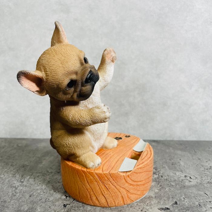 スマホスタンド 卓上 犬 おもしろ 動物 フレンチ・ブルドッグ イヌ 置物 かわいい おしゃれ 写真立て スマホホルダー woobia ウービア |  | 05
