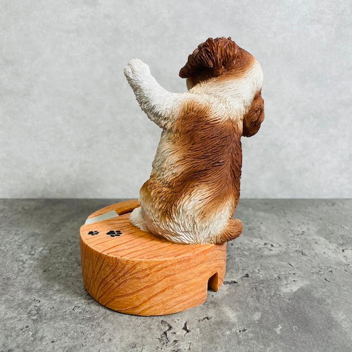 スマホスタンド 卓上 犬 おもしろ 動物 キャバリア 置物 かわいい おしゃれ リアル 写真立て スマホホルダー woobia ウービア |  | 04