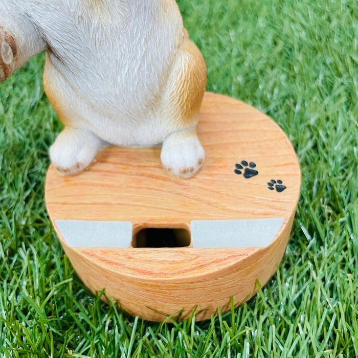 スマホスタンド 卓上 犬 おもしろ 動物 ウェルシュコーギー アニマル かわいい置物 おしゃれ スマホホルダー 玄関  woobia ウービア |  | 03