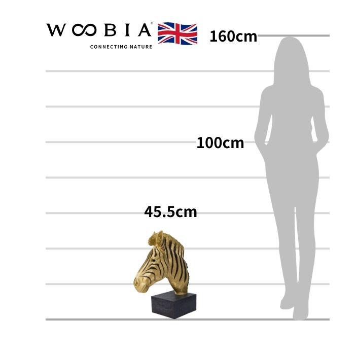 置物 動物 シマウマのオブジェ 高さ51cm 金色 ゴールド 縁起物 豪華