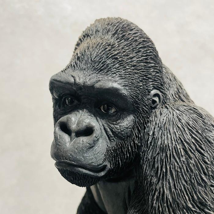 おしゃれなゴリラの本立て ブックスタンド ブックエンド 置物 おしゃれ