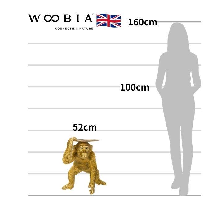 置物 動物 ゴールドチンパンジーのトレー 高さ52cm 小物置き 縁起物 金色 おしゃれ 大きい 玄関 インテリア 庭 ガーデン かわいい オブジェ 北欧 大型 面白い |  | 01