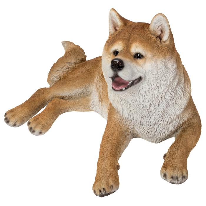 犬 置物 大型 動物 うつぶせ秋田犬 特大 かわいい 高さ31.5cm woobia おしゃれ 大きい 玄関インテリア 庭 ガーデン オブジェ 北欧 リアル 面白い ウービア |  | 02