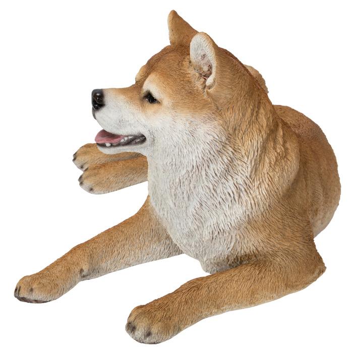 犬 置物 大型 動物 うつぶせ秋田犬 特大 かわいい 高さ31.5cm woobia おしゃれ 大きい 玄関インテリア 庭 ガーデン オブジェ 北欧 リアル 面白い ウービア |  | 03