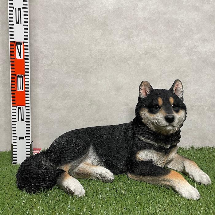 柴犬(黒)ジオラマウワッチ 柴犬(黒)ジオラマウワッチ