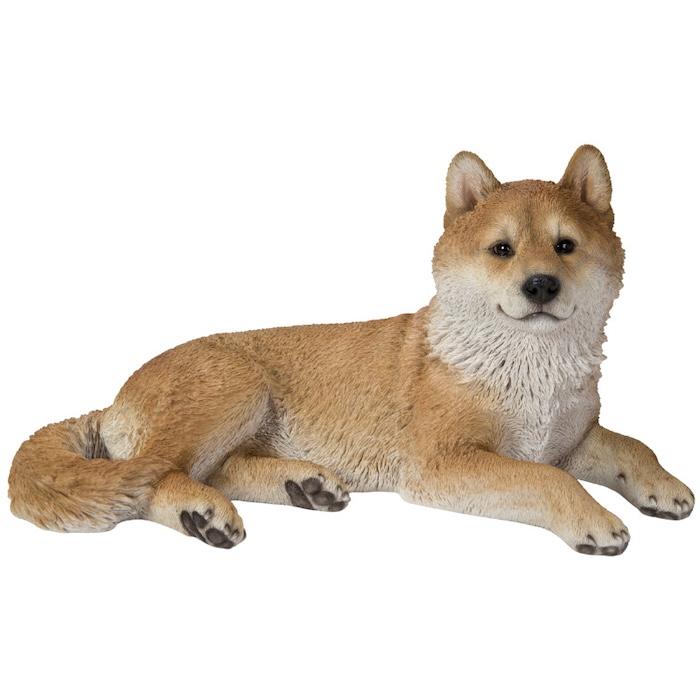 犬 置物 大型 リラックス柴犬 中 犬グッズ 高さ28.5cm woobia おしゃれ 大きい 玄関インテリア 庭 ガーデン かわいいオブジェ 北欧 リアル 面白い ウービア |  | 06