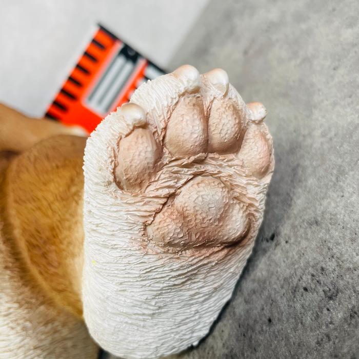 置物 犬 かわいい 高さ28.5cm 動物 玄関 居眠りするブルドッグ 中 おしゃれ インテリア ガーデンオーナメント  woobia ウービア |  | 07