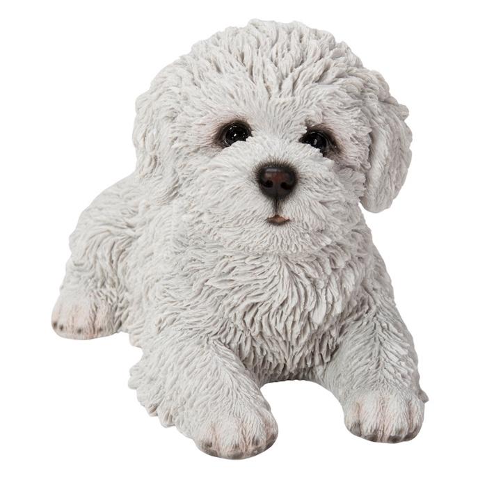 犬 置物 横幅20.5cm おしゃれ うつぶせビションフリーゼ かわいい 動物 インテリア オブジェ オーナメント woobia ウービア |  | 11